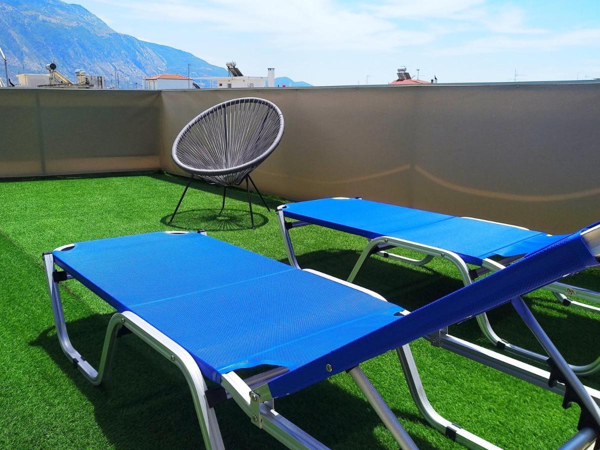 Tiny Central Penthouse, Big Terrace Kalamata Luaran gambar